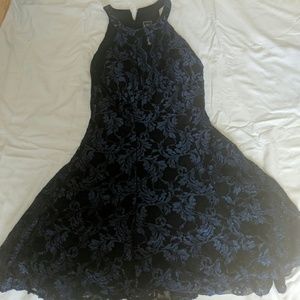 Glittery evening dress